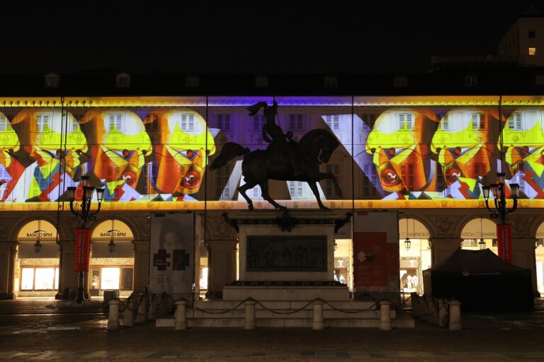 Piazza San Carlo Videomapping