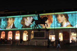 Videomapping a Torino per Natale. L’arte proiettata in piazza San Carlo e in via Nizza