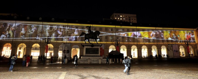 Piazza San Carlo Videomapping