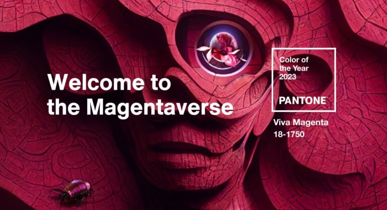 Viva Magenta è il colore dell’anno 2023. A decretarlo è il Pantone Color Institute