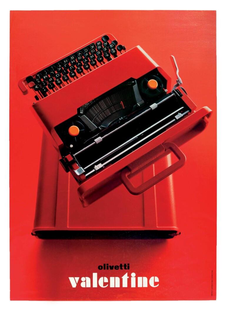 Walter Ballmer, Manifesto Olivetti, 1969, Archivio Olivetti