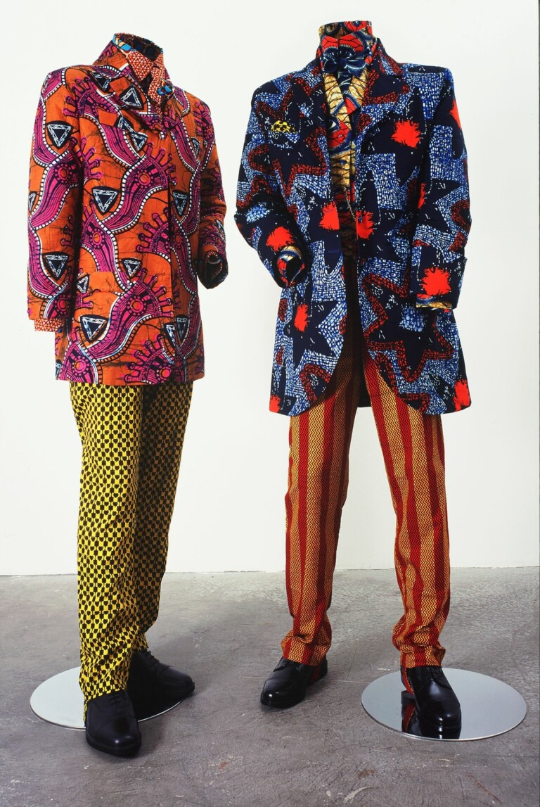 Yinka Shonibare, Affectionate Men, 1999. Courtesy Fondazione Sandretto Re Rebaudengo, Torino
