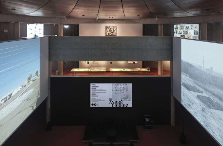 Mostra “Il territorio come palinsesto: l’eredità di André Corboz”, Teatro dell’architettura Mendrisio, Foto di Enrico Cano