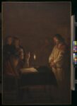 Gerrit van Honthorst, Cristo davanti a Caifa, 1617 ca, olio su tela, 272x183 cm, Londra, The National Gallery, acquisto 1922 © The National Gallery, London