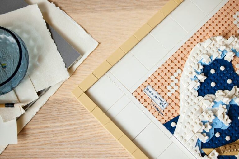 Il set Lego dell'Onda di Hokusai