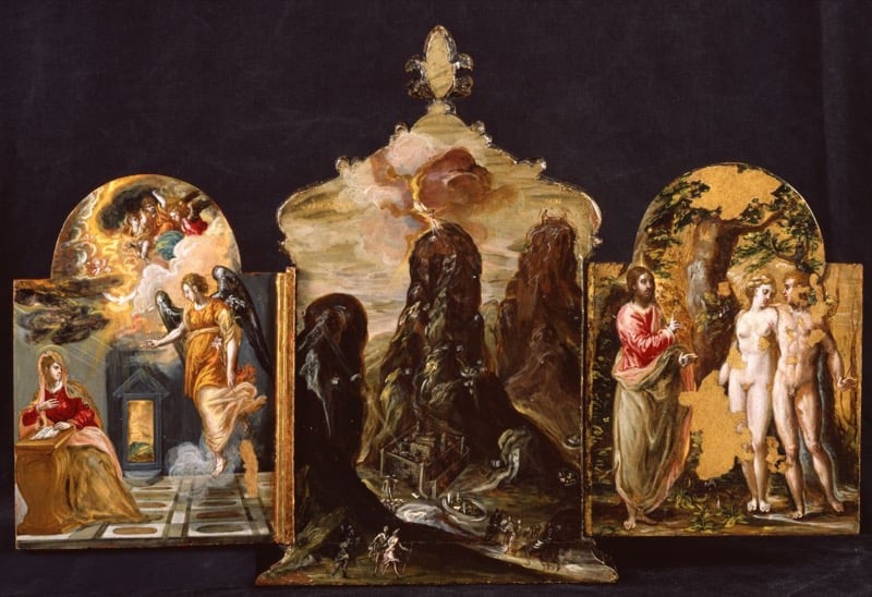 El Greco, Altarolo, Modena, Galleria Estense