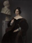 Francesco Hayez, Ritratto di Luigia Vitali vedova Mylius, 1832, olio su tavola, 139x105 cm, Loveno di Menaggio (Como), Villa Vigoni - Centro italo-tedesco per il dialogo europeo ©Archivio Fotografico Villa Vigoni