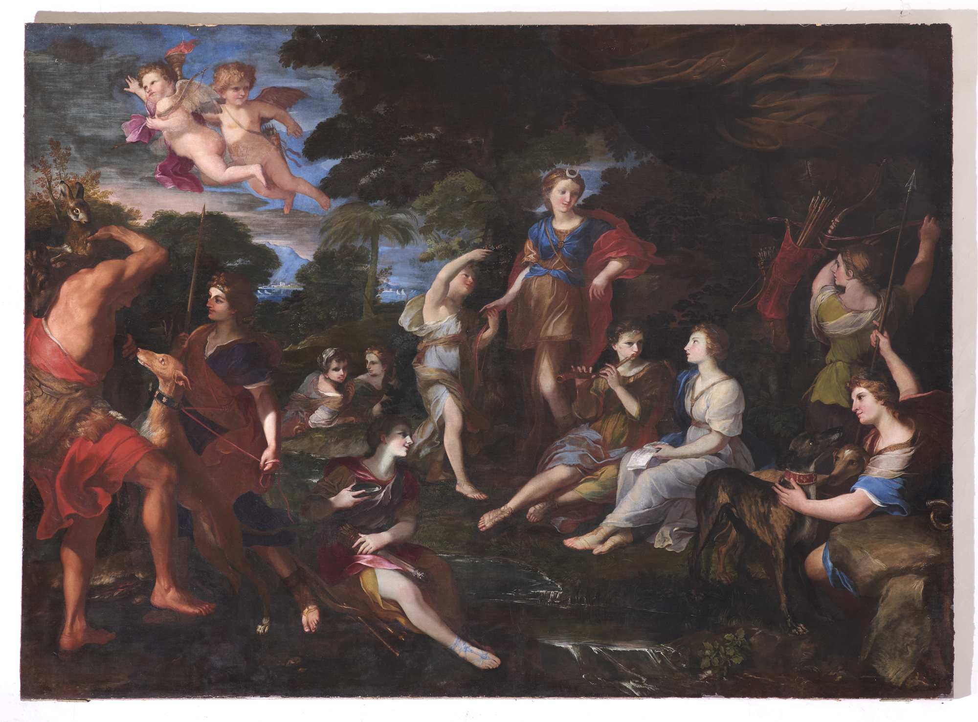 Andrea Camassei, La Caccia di Diana. Courtesy Gallerie Nazionali di Arte Antica