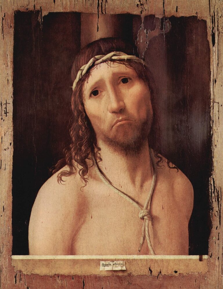 Antonello da Messina, Ecce Homo, 1470 75