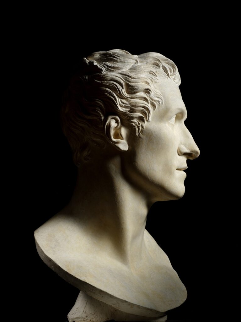 Antonio Canova (1757-1822), Autoritratto, 1812, gesso, 74x50x35,5 cm, Bassano del Grappa, Museo Civico