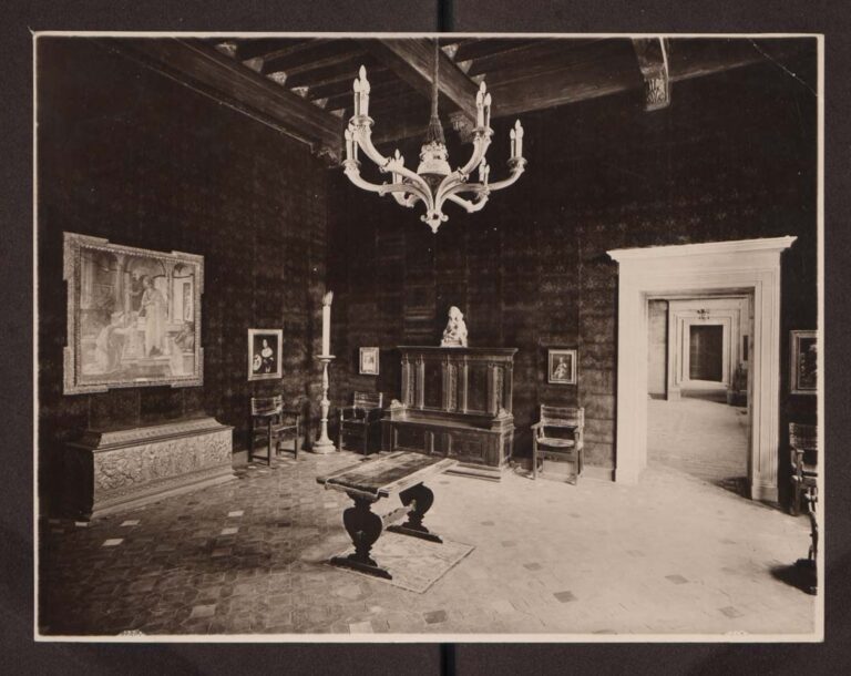 MiC - VIVE, Palazzo Venezia, Allestimento del 1929 di Hermanin in una delle sale del Palazzo