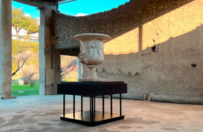 Villa di Poppea di Oplontis, ricollocati statue e reperti originari