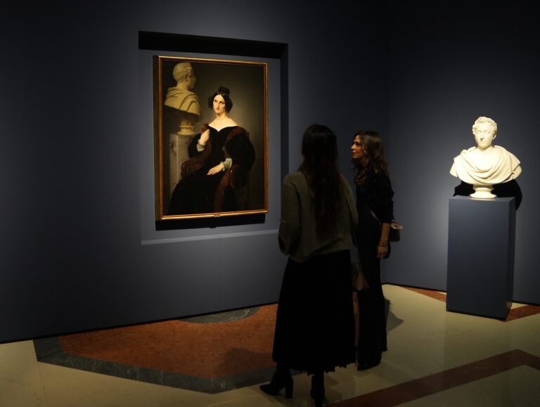 Dai Medici ai Rothschild, Mecenati, Collezionisti, Filantropi, installation view a Gallerie d'Italia, Milano, 2022