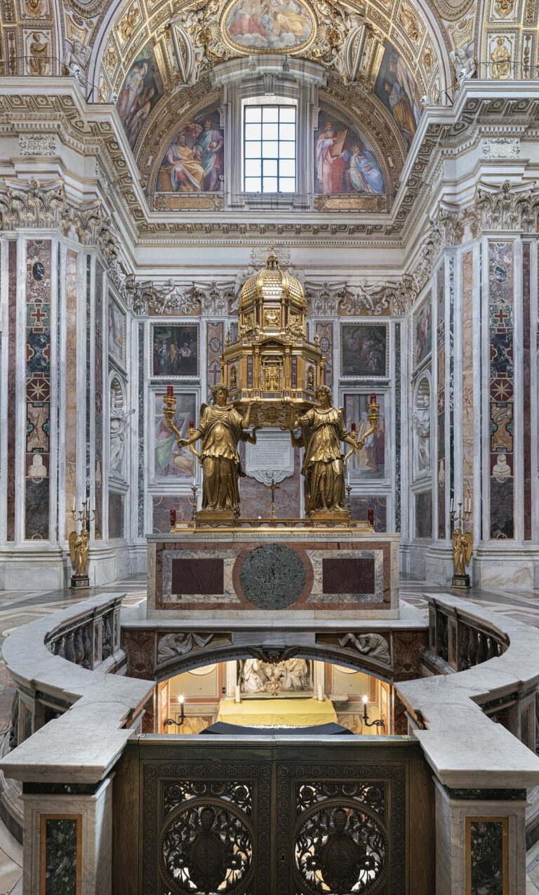 Domenico Fontana, Cappella Sistina in Santa Maria Maggiore, Roma. Photo Marco Stucchi, 2022