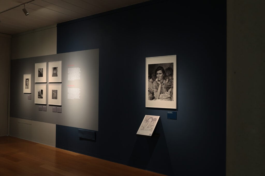 Dorothea Lange. L'Altra America, exhibition view at Museo Civico di Bassano del Grappa, 2023