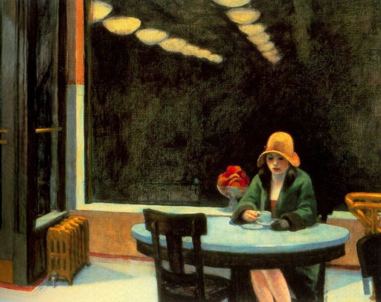 Edward Hopper, Tavola calda, 1927
