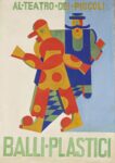Fortunato Depero, Cartellone per I Balli Plastici, 1918, olio su tela