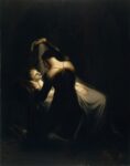 Füssli, Romeo at Juliet’s Deathbed, 1809, oil on canvas, 143 x 112 cm, private collection. Photo Kunstmuseum Basel, Martin P. Bühler