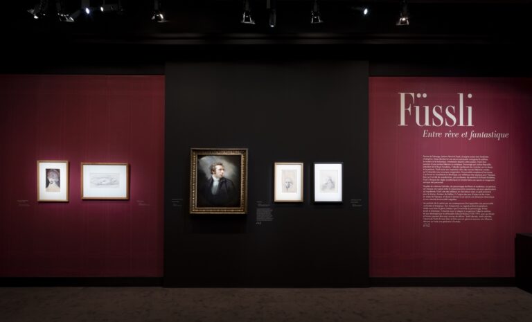 Füssli, entre rêve et fantastique. Exhibiton view at Musée Jacquemart André, Parigi 2022. Photo © Culturespaces – Thomas Garnier