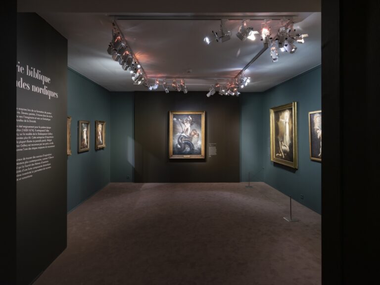Füssli, entre rêve et fantastique. Exhibiton view at Musée Jacquemart André, Parigi 2022. Photo © Culturespaces – Thomas Garnier
