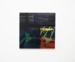 Giuliana Rosso, Liquefazione delle attitudini, 2021, olio su tela, 80x80 cm. Courtesy l’artista