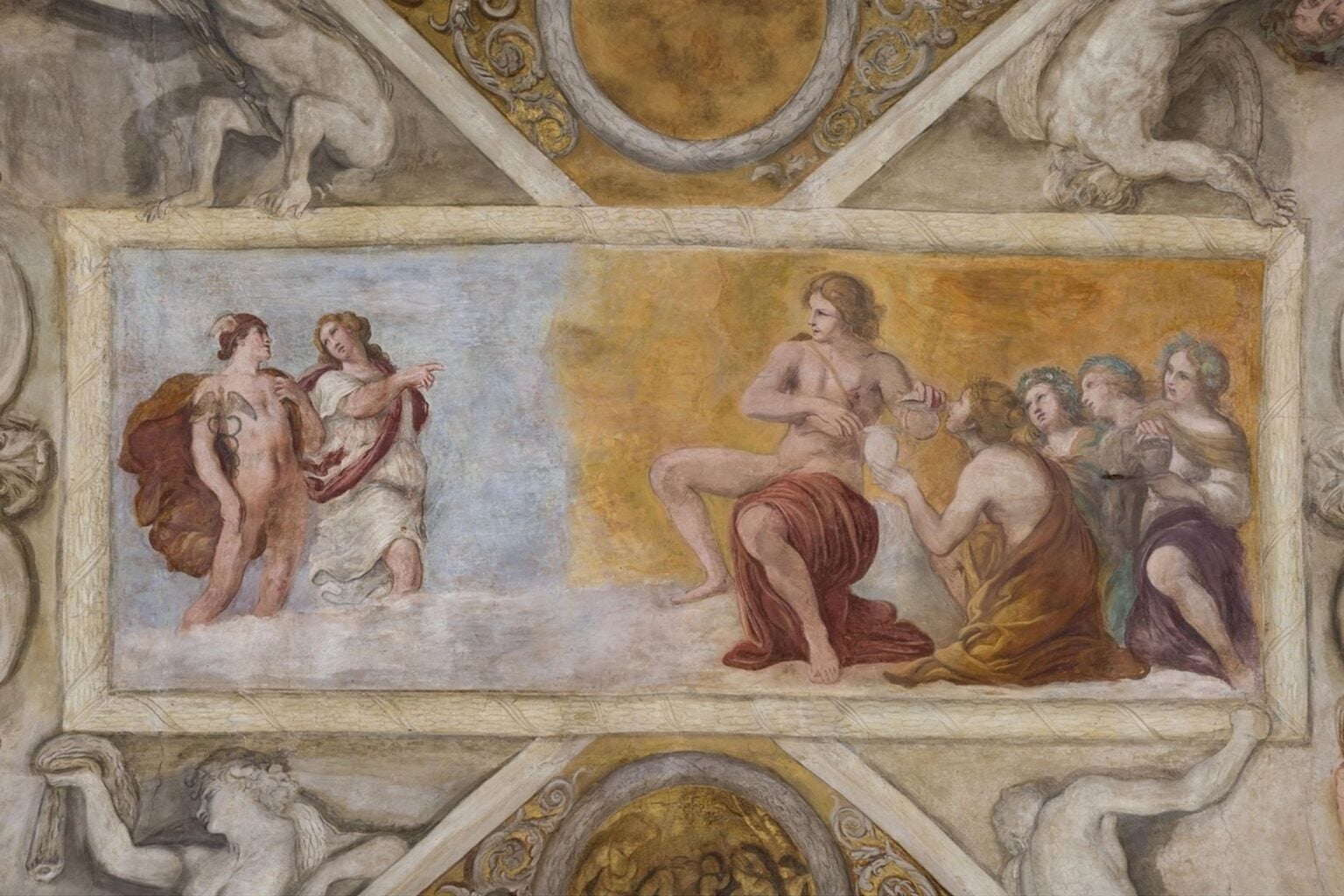 Gli affreschi di Andrea Sacchi riscoperti a Roma | Artribune