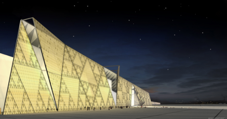 Grand Egyptian Museum © Heneghan Peng Architects