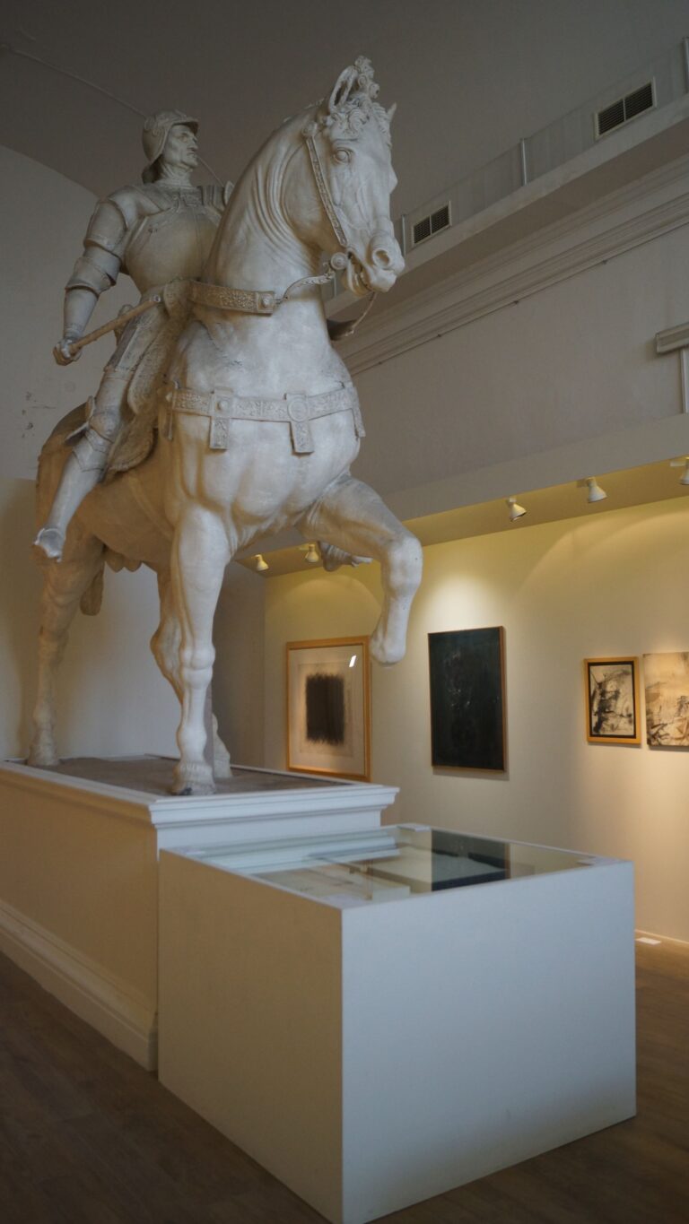 Guido Strazza, Il Gesto e il Segno, installation view at Accademia di Belle Arti, Roma, 2022