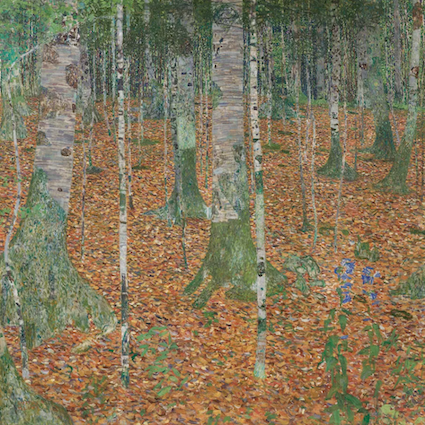 Gustav Klimt, Birch Forest, 1903
