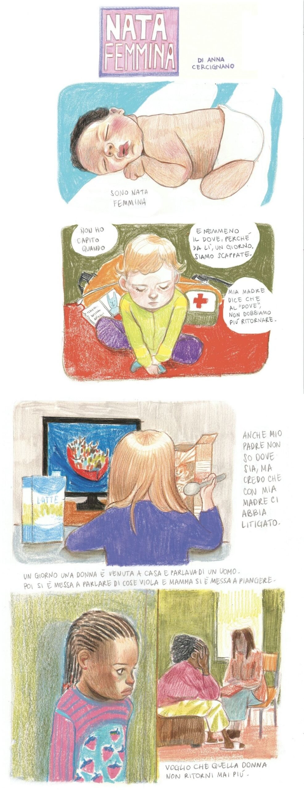 Il fumetto di Anna Cercignano per Artribune Magazine #70