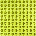 Paolo Scheggi, Inter-ena-cubo, 1968, Moduli di cartone giallo fustellato e plexiglas, 102 x 102 x 11 cm, Collezione Franca e Cosima Scheggi, Milano