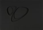 Paolo Scheggi, Zone riflesse, 1963, Acrilico nero su tre tele sovrapposte, 70 x 100 x 6,5 cm, Collezione Franca e Cosima Scheggi, Milano