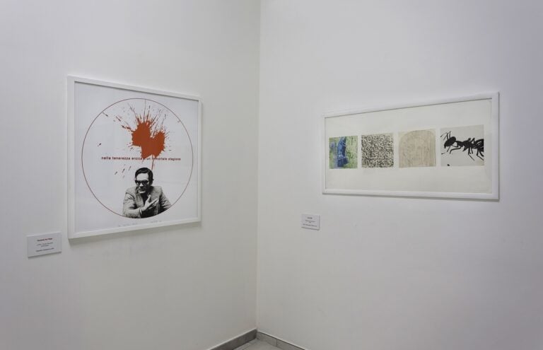 Pier Paolo Pasolini: tempo presente ‒ cinque presenze nell’arte contemporanea, installation view at CRAC Puglia, Taranto, 2022