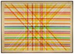 Piero Dorazio, Cercando la magliana, 1964, olio su tela, 197,5x273,3 cm