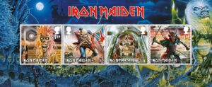 Gli Iron Maiden sui francobolli della Regina. La Royal Mail celebra l’heavy metal