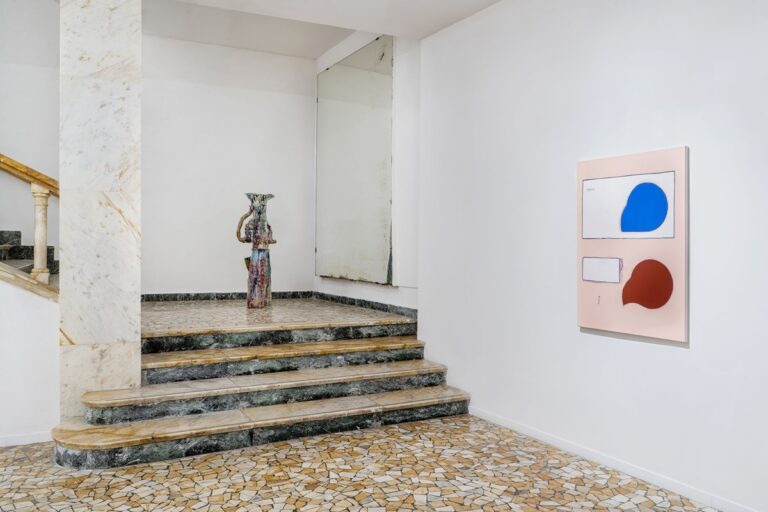 Rudi Ninov, Writing Paintings, exhibition view at Galleria Continua, San Gimignano, 2023, photo Ela Bialkowska, OKNO Studio – Courtesy the artist e Galleria Continua