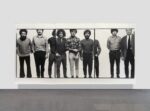 The Chicago Seven, Chicago November 5 1969, Installation view of Richard Avedon Murals, The Metropolitan Museum of Art New-York. Photo by Eileen Travell Courtesy of The Met