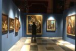 Una veduta della mostra “I Pittori della realtà” al Palazzo dei Priori di Fermo