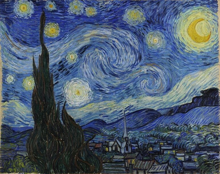 Van Gogh, Notte Stellata via Google Art Project