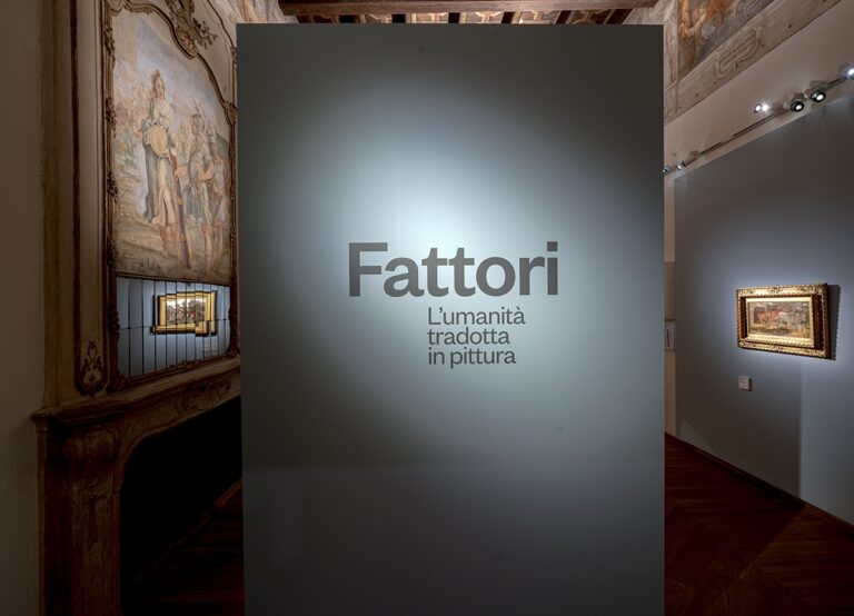 Veduta della mostra Fattori. L’umanità tradotta in pittura, Bologna, 2023