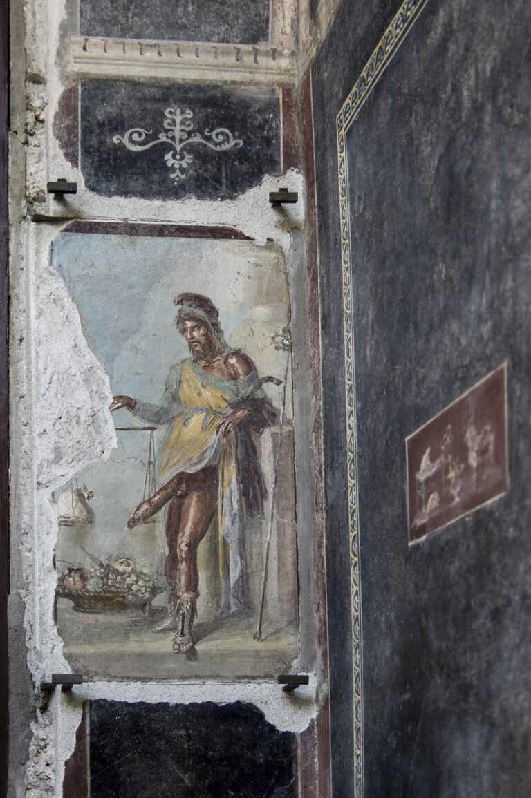 Casa dei Vettii, Priapo, Parco Archeologico di Pompei. Photo Silvia Vacca