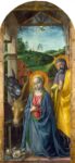 Vincenzo Foppa, Adorazione del Bambino, olio su tavola, 172 x 82 cm. Brescia, Chiesa di Santa Maria Assunta