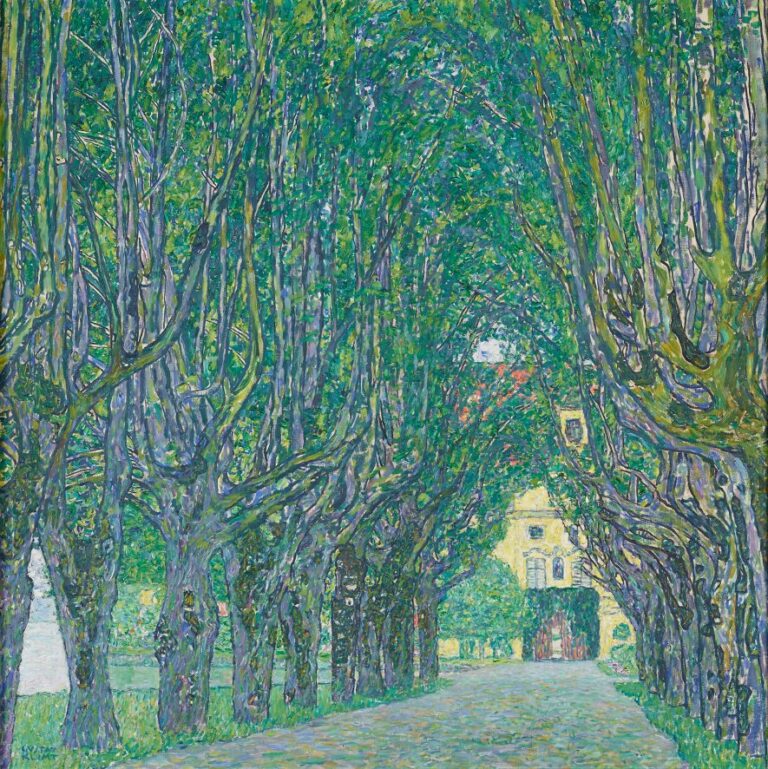 Gustav Klimt, Allee zum Schloss Kammer, 1912 ©Belvedere, Wien, Foto Johannes Stoll