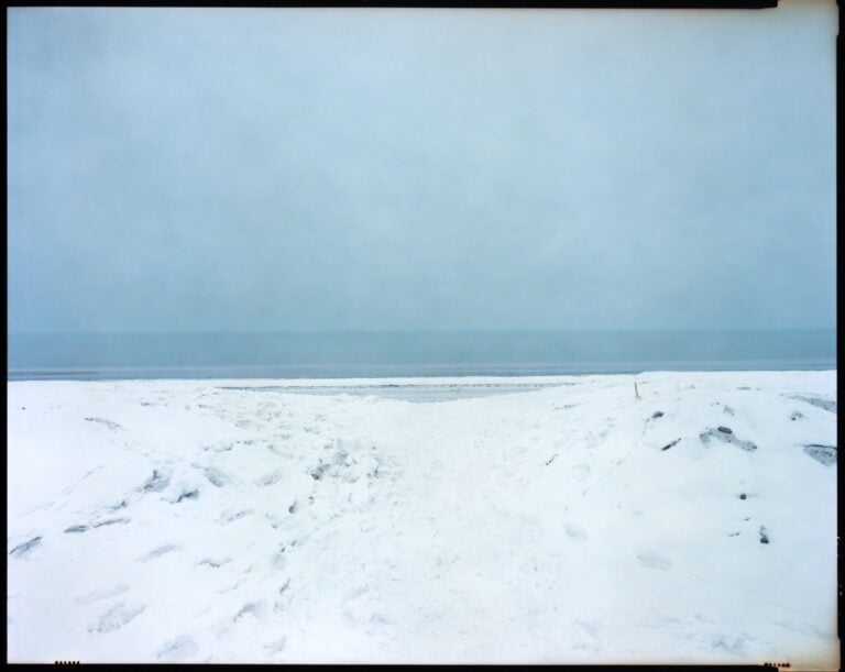 Guido Guidi, Tagliata di Cervia, 1985, C-print da negativo 8x10’’, cm 20x25, courtesy dell’artista