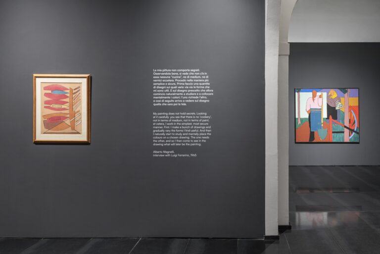Alberto Magnelli. Armocromie. Exhibition view at Museo Novecento, Firenze 2022. Photo Leonardo Morfini