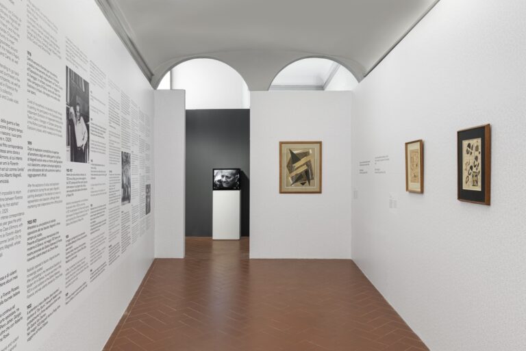 Alberto Magnelli. Armocromie. Exhibition view at Museo Novecento, Firenze 2022. Photo Leonardo Morfini