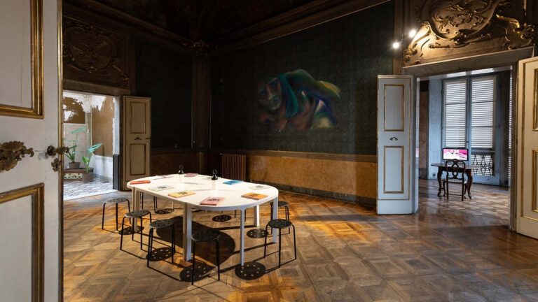 And We Thought III, installation view at Alchemilla, Bologna, 2023, photo ©Rolando Paolo Guerzoni