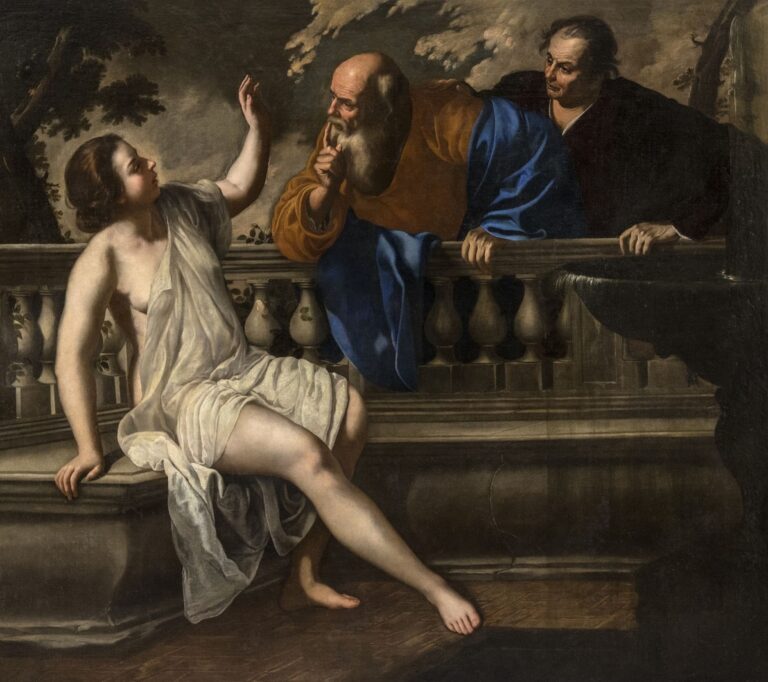 Artemisia Gentileschi, Susanna e i vecchi, su concessione del Ministero della Cultura, Pinacoteca Nazionale di Bologna