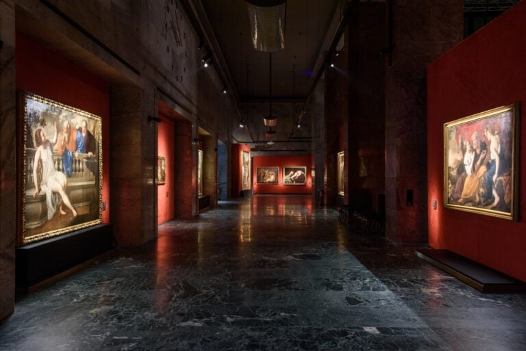 Artemisia Gentileschi, installation view at Gallerie d'Italia, Napoli, 2022