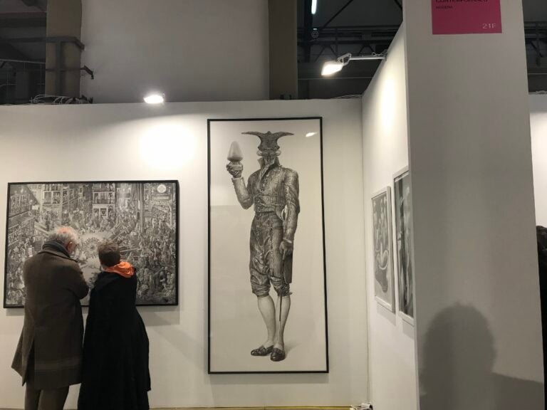 BOOMing Contemporary Art Show 2023 a Bologna, photo Claudia Giraud